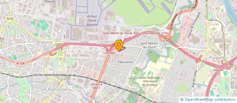 localisation de l'entreprise MADAME SYLVIE COEURDACIER DE GESNES à TOULOUSE