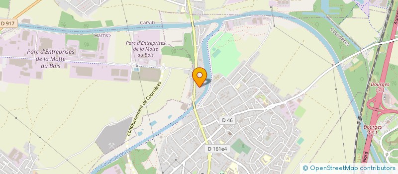 localisation de l'entreprise MADAME SYLVIE COILLIOT  COURRIERES