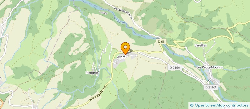 localisation de l'entreprise MADAME SYLVIE COLAS  LALLEY