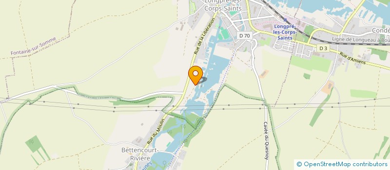 localisation de l'entreprise MADAME SYLVIE COLAS  LONGPRE-LES-CORPS-SAINTS