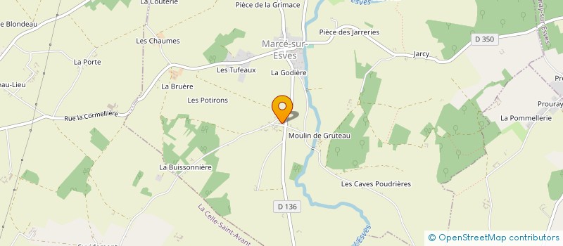 localisation de l'entreprise MADAME SYLVIE COLLET  MARCE-SUR-ESVES