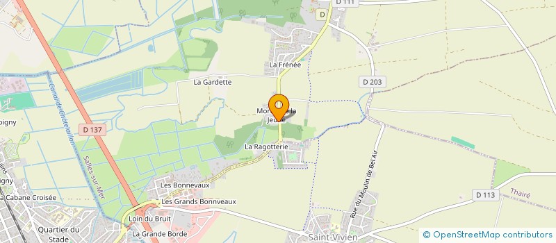 localisation de l'entreprise MADAME SYLVIE COLLET  SALLES-SUR-MER