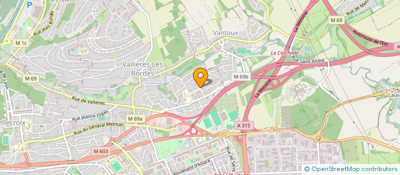 localisation de l'entreprise MADAME SYLVIE COLLMAR  METZ