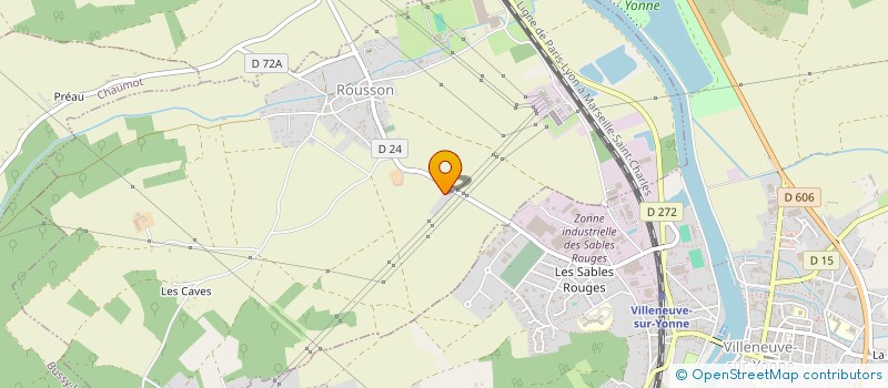 localisation de l'entreprise MADAME SYLVIE COLLOBER  ROUSSON