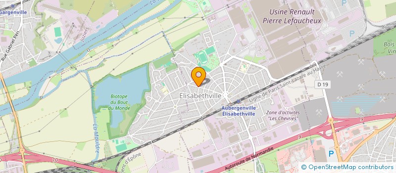 localisation de l'entreprise MADAME SYLVIE COLLOMP  AUBERGENVILLE