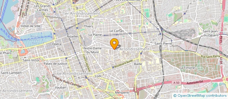 localisation de l'entreprise MADAME SYLVIE COMBE à MARSEILLE