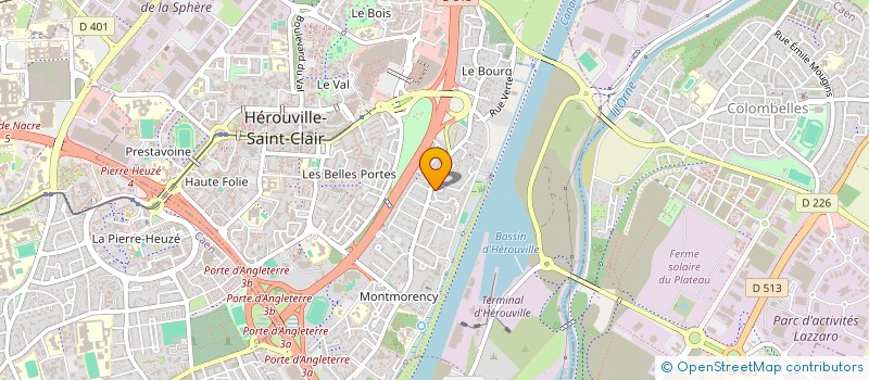 localisation de l'entreprise MADAME SYLVIE COMMAILLE à HEROUVILLE-SAINT-CLAIR