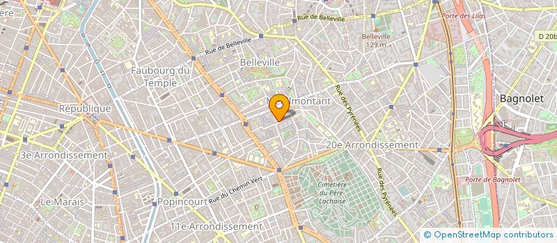 localisation de l'entreprise MADAME SYLVIE COMPAROT  PARIS