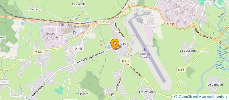 localisation de l'entreprise MADAME SYLVIE CONSEIL à ARPAJON-SUR-CERE