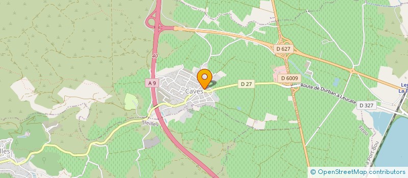 localisation de l'entreprise MADAME SYLVIE CONTE  FITOU