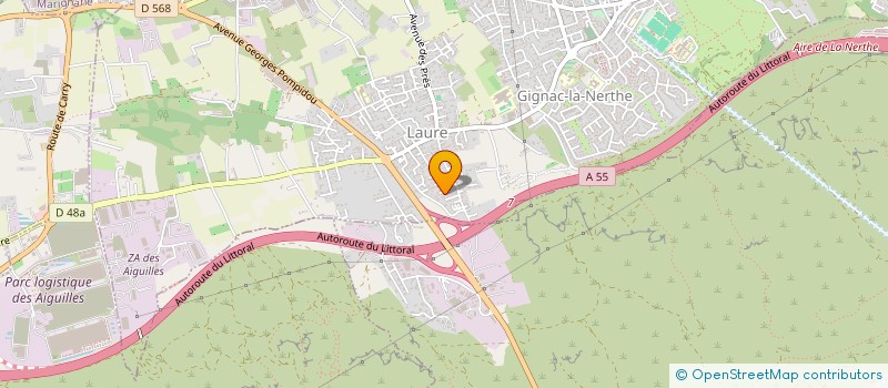 localisation de l'entreprise MADAME SYLVIE CONTESSO  GIGNAC-LA-NERTHE