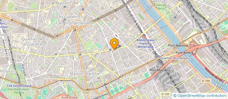 localisation de l'entreprise MADAME SYLVIE COPEAU  PARIS