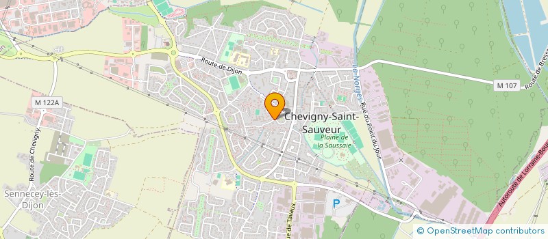 localisation de l'entreprise MADAME SYLVIE COQUELIN à CHEVIGNY-SAINT-SAUVEUR