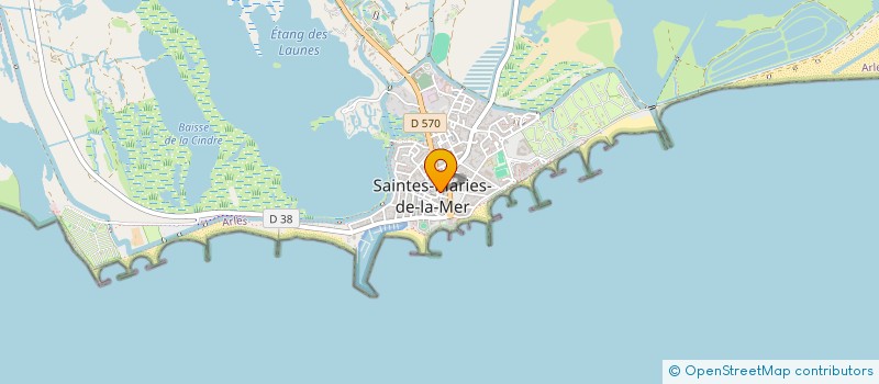 localisation de l'entreprise MADAME SYLVIE CORBIERE à SAINTES-MARIES-DE-LA-MER