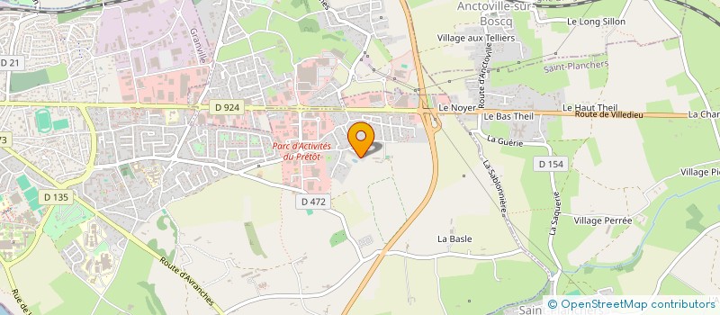 localisation de l'entreprise MADAME SYLVIE CORDA  GRANVILLE