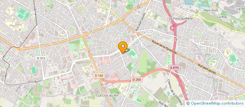 localisation de l'entreprise MADAME SYLVIE CORLAY à ANGERS