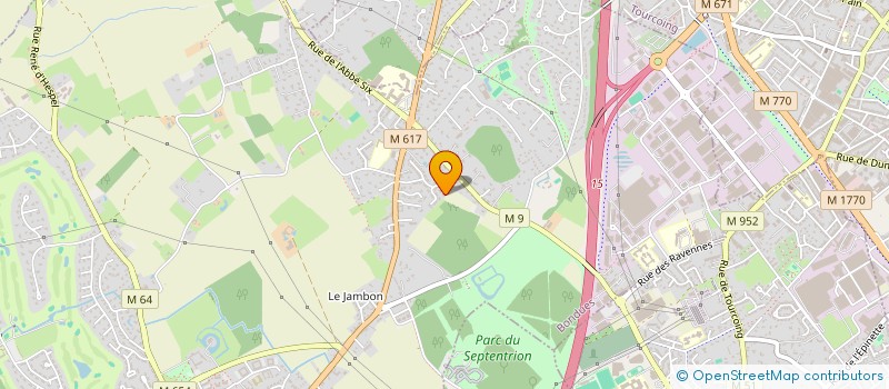 localisation de l'entreprise MADAME SYLVIE CORTIER  BONDUES