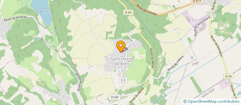 localisation de l'entreprise MADAME SYLVIE COSTA  SAINT-HILAIRE-DE-BRENS