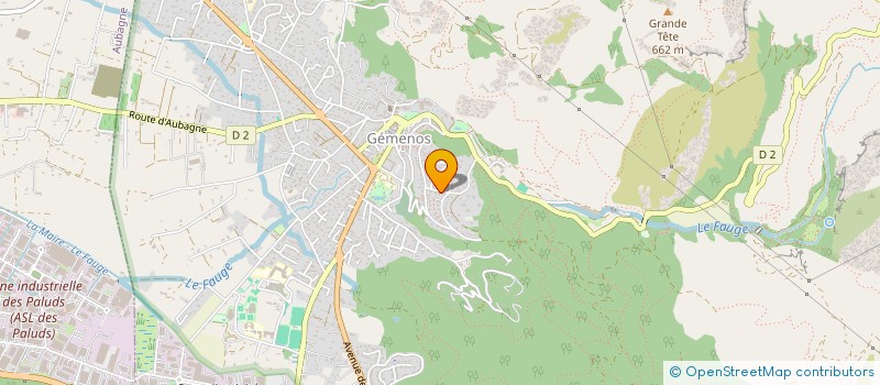 localisation de l'entreprise MADAME SYLVIE COSTAGLIOLA  DI FIORE  GEMENOS