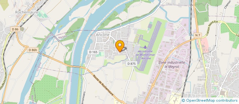 localisation de l'entreprise MADAME SYLVIE COSTEDOAT  ANCONE