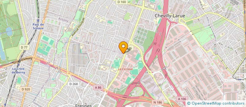 localisation de l'entreprise MADAME SYLVIE COTS  FRESNES