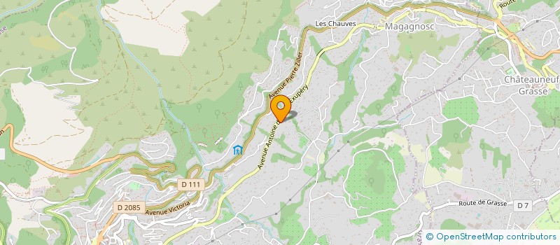 localisation de l'entreprise MADAME SYLVIE COUDERC à GRASSE