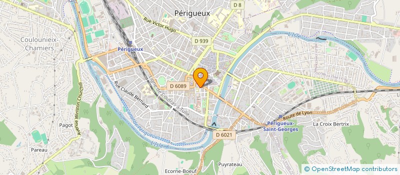 localisation de l'entreprise MADAME SYLVIE COUDERC  PERIGUEUX