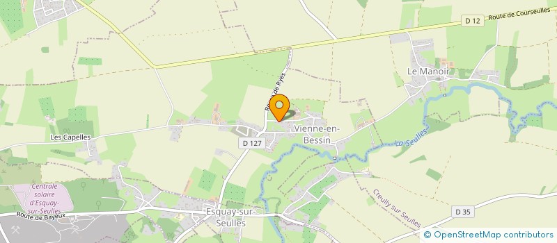 localisation de l'entreprise MADAME SYLVIE COUDURIER  VIENNE-EN-BESSIN