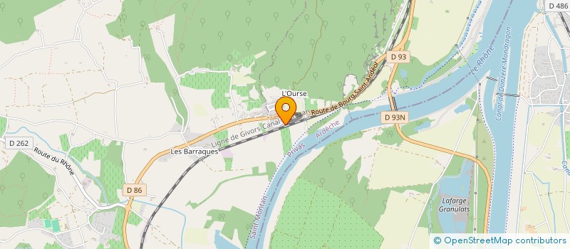 localisation de l'entreprise MADAME SYLVIE COURBIS  VIVIERS