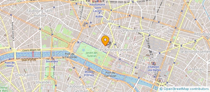 localisation de l'entreprise MADAME SYLVIE COUSANTIER à PARIS