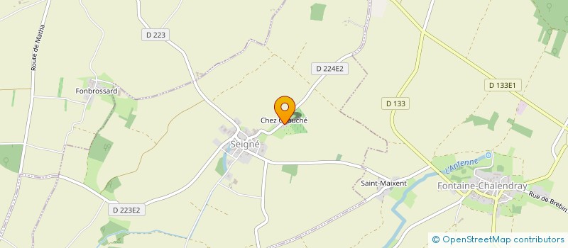 localisation de l'entreprise MADAME SYLVIE COUSSON  SEIGNE