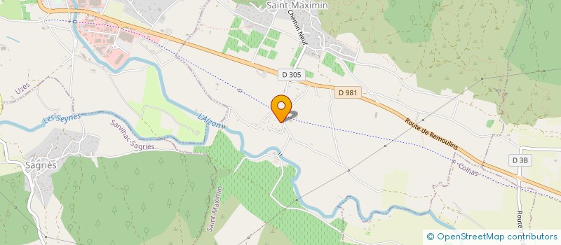 localisation de l'entreprise MADAME SYLVIE COY  SAINT-MAXIMIN
