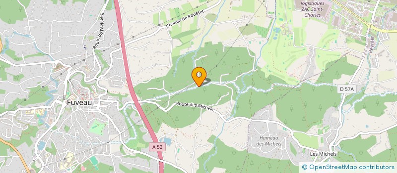 localisation de l'entreprise MADAME SYLVIE CRAPANZANO  FUVEAU