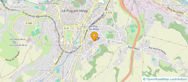 localisation de l'entreprise MADAME SYLVIE CREMILLIEUX à LE PUY-EN-VELAY