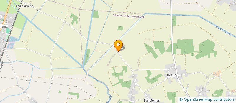 localisation de l'entreprise MADAME SYLVIE CREPIN  SAINTE-ANNE-SUR-BRIVET