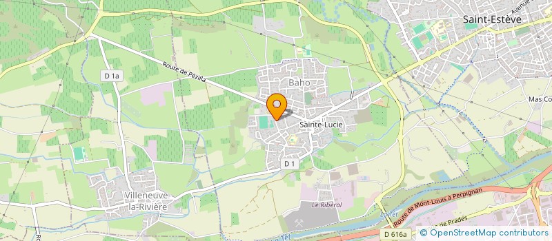 localisation de l'entreprise MADAME SYLVIE CRISTOFOL  BAHO