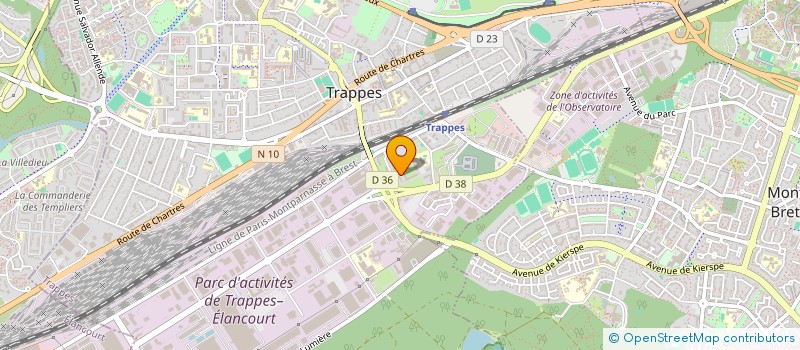 localisation de l'entreprise MADAME SYLVIE CROISAN à TRAPPES