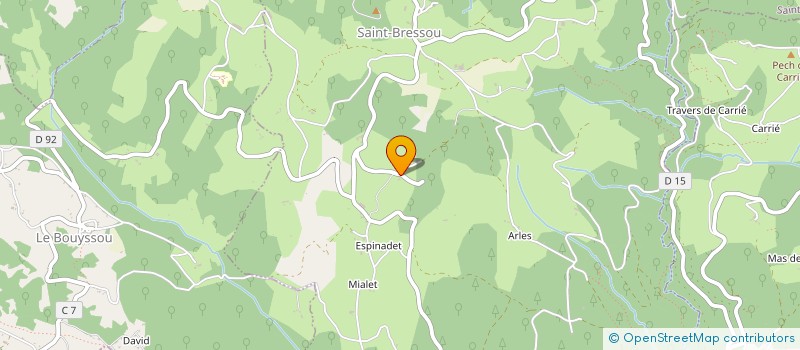 localisation de l'entreprise MADAME SYLVIE CUSSONAT  ANGLARS