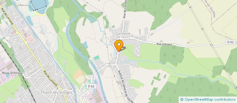 localisation de l'entreprise MADAME SYLVIE DA CUNHA  THAON-LES-VOSGES
