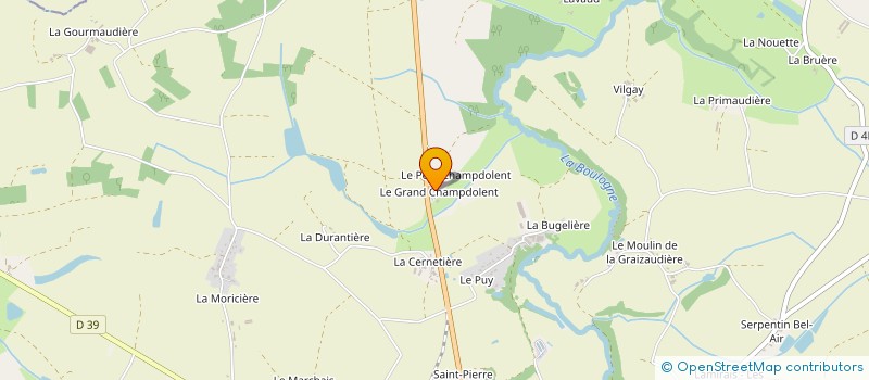 localisation de l'entreprise MADAME SYLVIE DA SILVA  LES LUCS-SUR-BOULOGNE