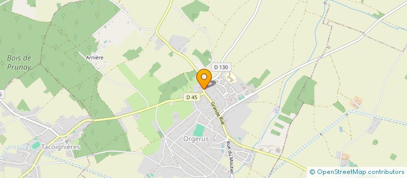 localisation de l'entreprise MADAME SYLVIE DA SILVA  ORGERUS