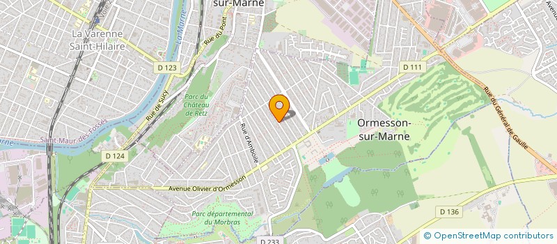 localisation de l'entreprise MADAME SYLVIE DA SILVA à ORMESSON-SUR-MARNE