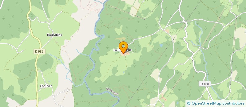 localisation de l'entreprise MADAME SYLVIE DACQUET  SERANDON