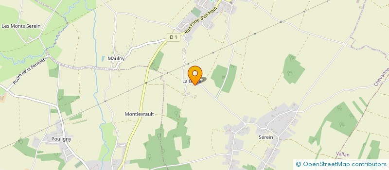 localisation de l'entreprise MADAME SYLVIE DALLOT  CHEVANNES