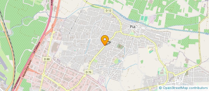 localisation de l'entreprise MADAME SYLVIE DANET  PIA