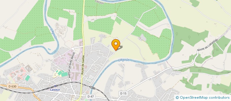 localisation de l'entreprise MADAME SYLVIE DARGAGNON  LAVAUR