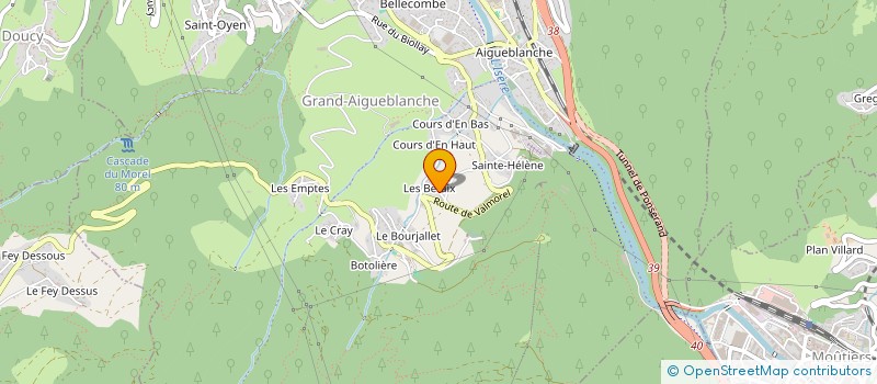 localisation de l'entreprise MADAME SYLVIE DAUPHIN  GRAND-AIGUEBLANCHE