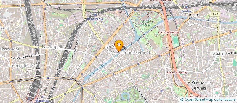 localisation de l'entreprise MADAME SYLVIE DAUVILLIERS  PARIS