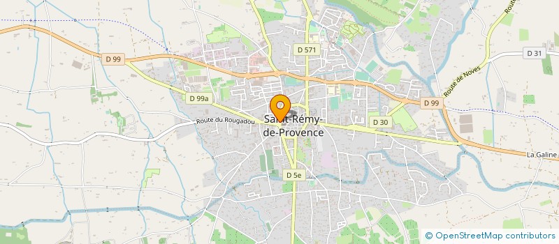 localisation de l'entreprise MADAME SYLVIE DAVID  ST REMY DE PROVENCE