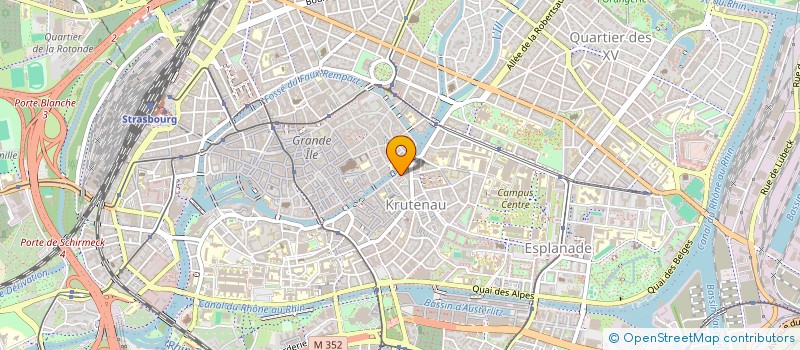 localisation de l'entreprise MADAME SYLVIE DE GRAEVE  STRASBOURG